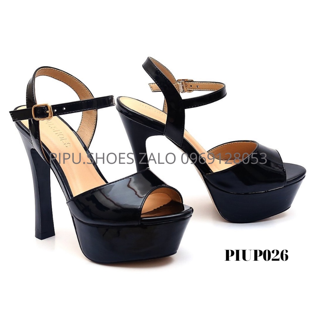 Giày cao gót đế đúp 13, sandal cao gót thời trang,hoa hậu catwalk giày cưới,pipu 26