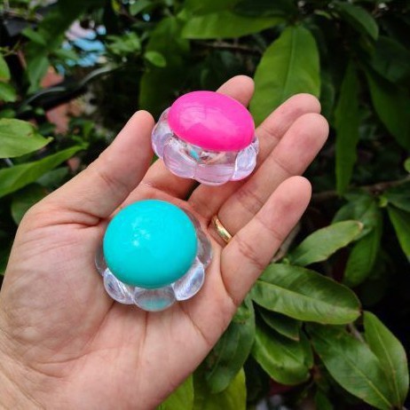 Hủ Đựng Kem ❤ GIÁ RẺ NHẤT ❤ Hủ nhựa chiết mỹ phẩm Bông mai 5g đựng kem , phụ kiện du lịch