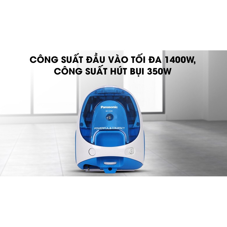 Máy hút bụi Panasonic MC-CL305BN46 1400 W (Miễn phí giao tại HCM-ngoài tỉnh liên hệ shop)