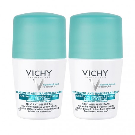 LĂN KHỬ MÙI VICHY 50ML HÀNG MỸ CHAI MÀU XANH VÀ ĐỎ