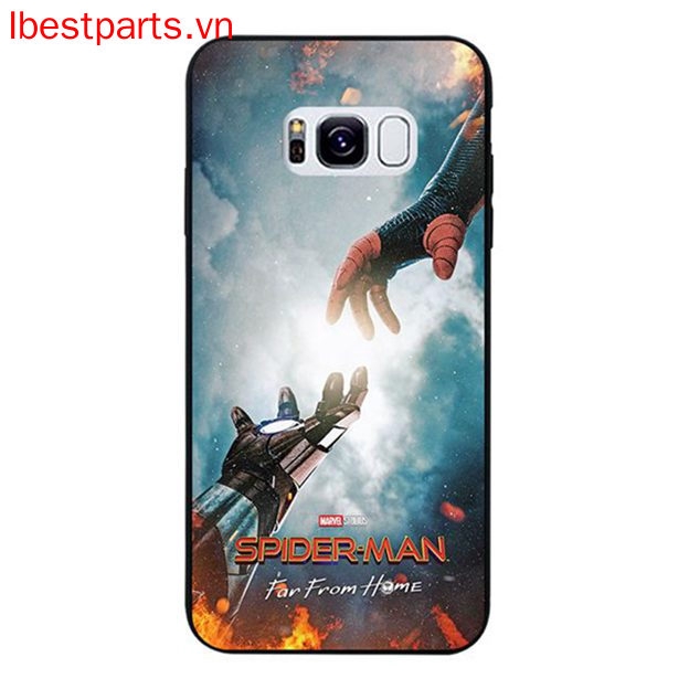 Ốp điện thoại TPU dẻo in hình bàn tay Spiderman cho Samsung A3 A5 A7 S3 S4 S5 S6 S7 S8 S9 S10 E Edge Plus 2017