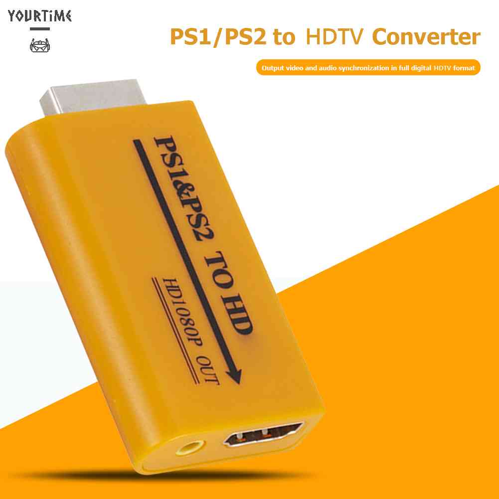 Bộ ChuyểN ĐổI PS1 / PS2 USB Sang HDMI HD 1080P Audio Video