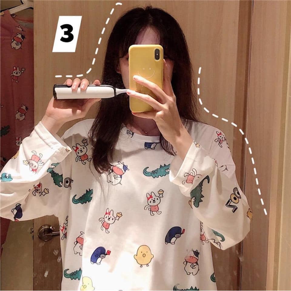 Bộ đồ ngủ các hình cute | BigBuy360 - bigbuy360.vn
