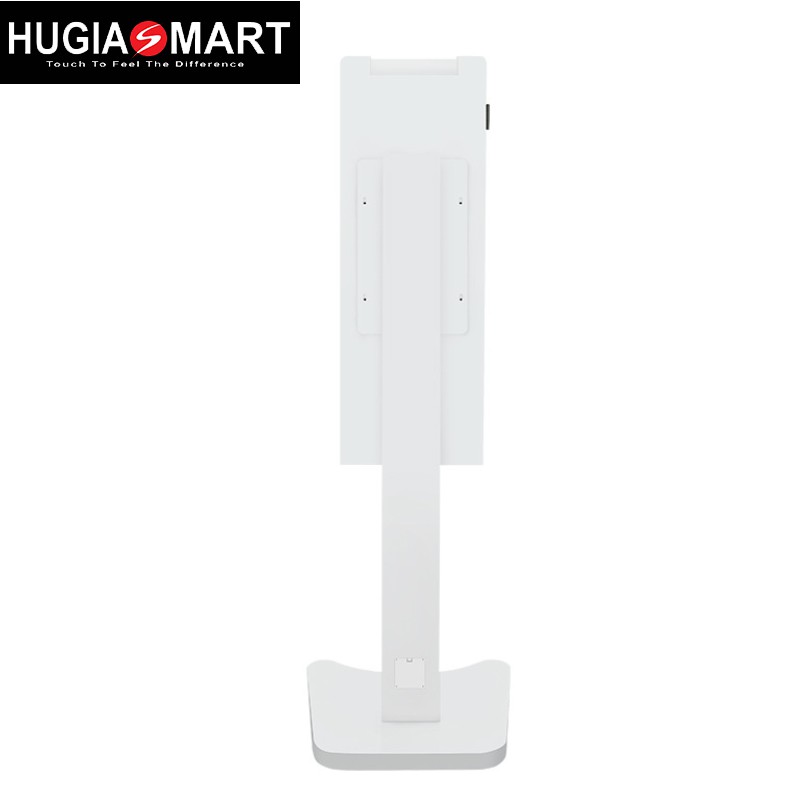 Máy sát khuẩn tự động ,máy đo thân nhiệt tích hợp màn hình quảng cáo ,tra cứu thông tin Hugiasmart Model MH215QC