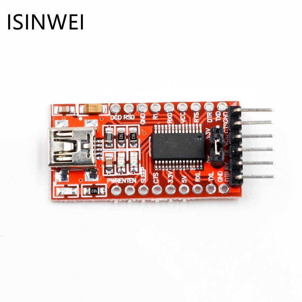 Mô đun chuyển đổi Ft232Rl Ftdi Usb 3.3v 5.5v sang Ttl cho cổng Mini Arduino