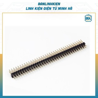Hàng rào jump đôi đực 2.54mm 2x40p thẳng 11mm