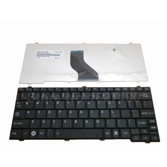 [Mã 11ELSALE hoàn 7% đơn 300K] Bàn phím Laptop Toshiba NB200 đen