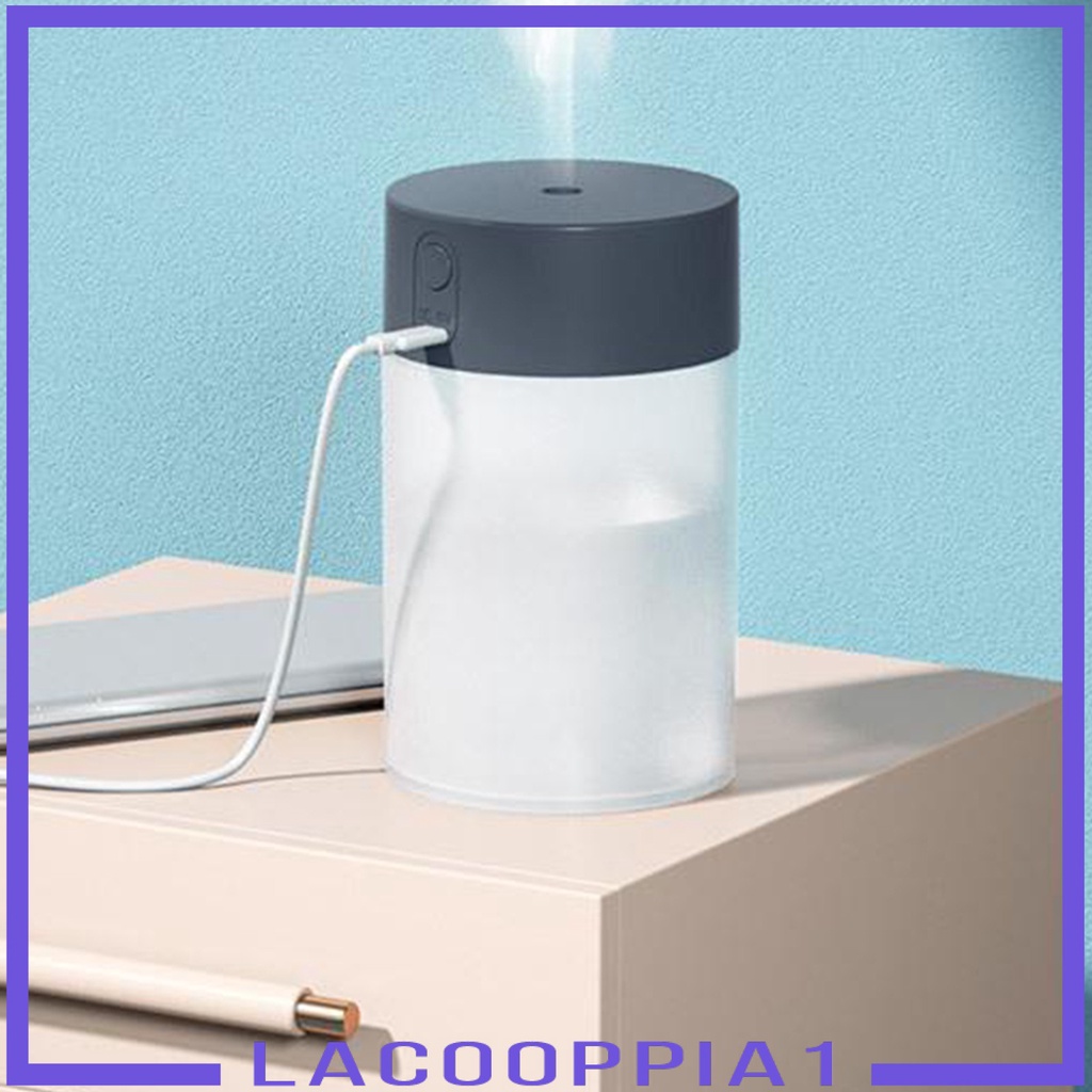 Máy Phun Sương Tạo Độ Ẩm Lacooppia1 260ML Bằng Sóng Siêu Âm Để Bàn / Xe Hơi / Phòng Ngủ