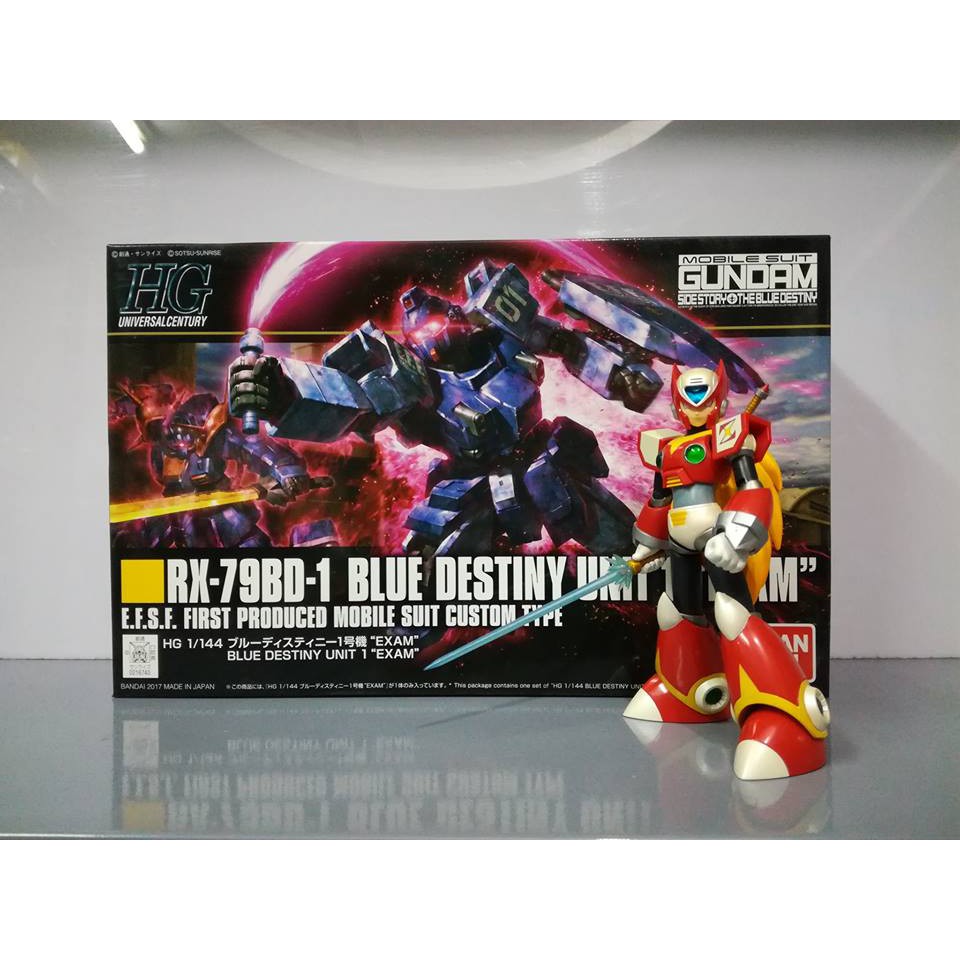 Mô hình lắp ráp HG 1/144 Blue Destiny Unit 1 EXAM RX-79BD-1 HGUC Bandai