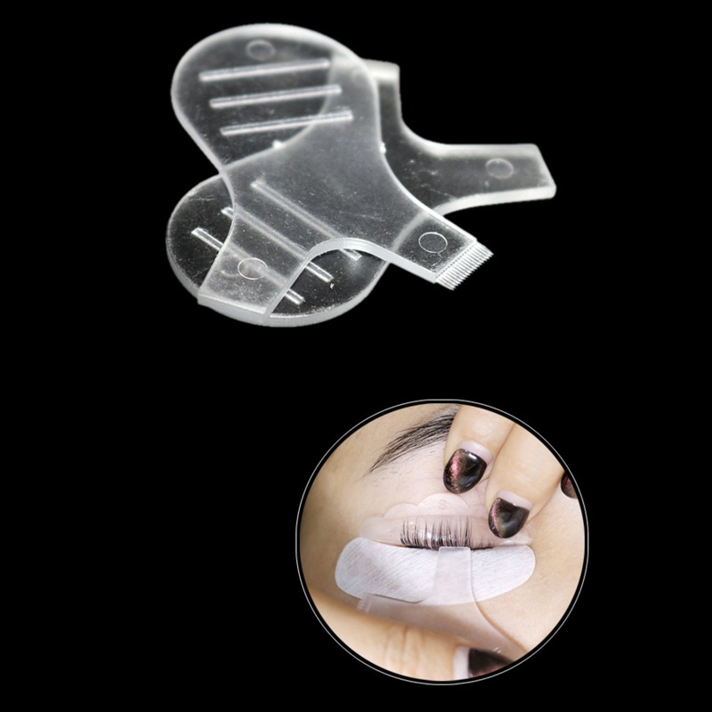 Set 10 Cọ Chải Lông Mi Silicone Hình Chữ Y Tiện Lợi Dành Cho Nối Mi