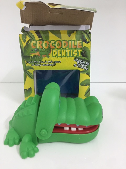 Đồ chơi khám răng cá sấu Crocodile Dentist size lớn