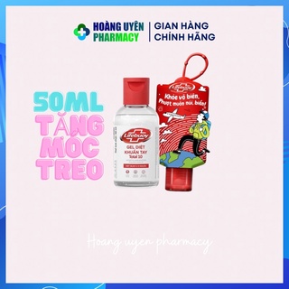 Gel rửa tay khô Lifebuoy 50ml tặng kèm móc treo