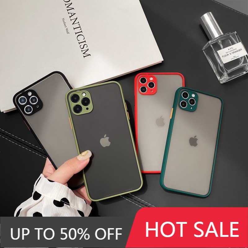 Iphone Vỏ Điện Thoại Vỏ Sò Vỏ Bảo VệPhone Case Precision Hole 8plus All-inclusive Iphone11ProMax Silicone Transparent 12 Apple Tide XR/Xsmax For 7 Hình Ảnh Hoạt Hình