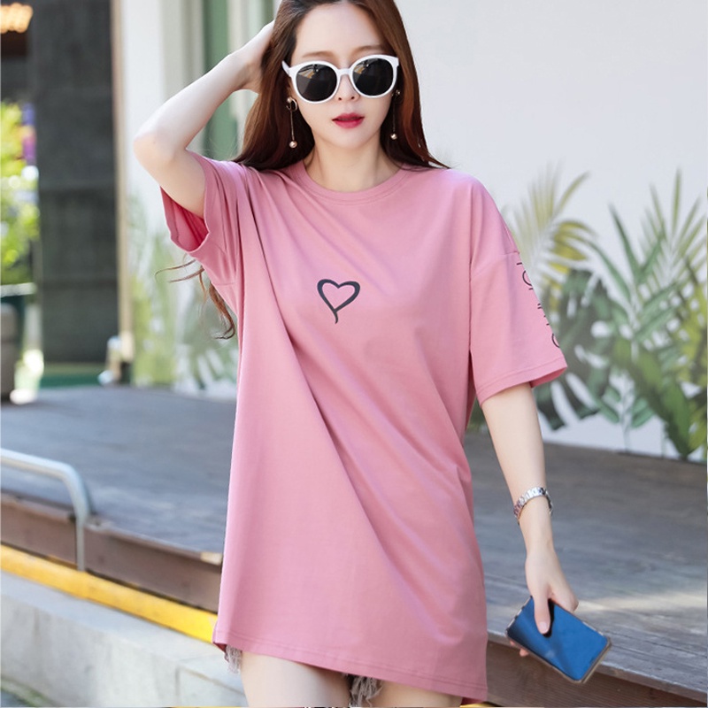 Áo thun form dài dáng đẹp form rộng giá rẻ kiểu áo phông nữ giấu quần LIVATA M85