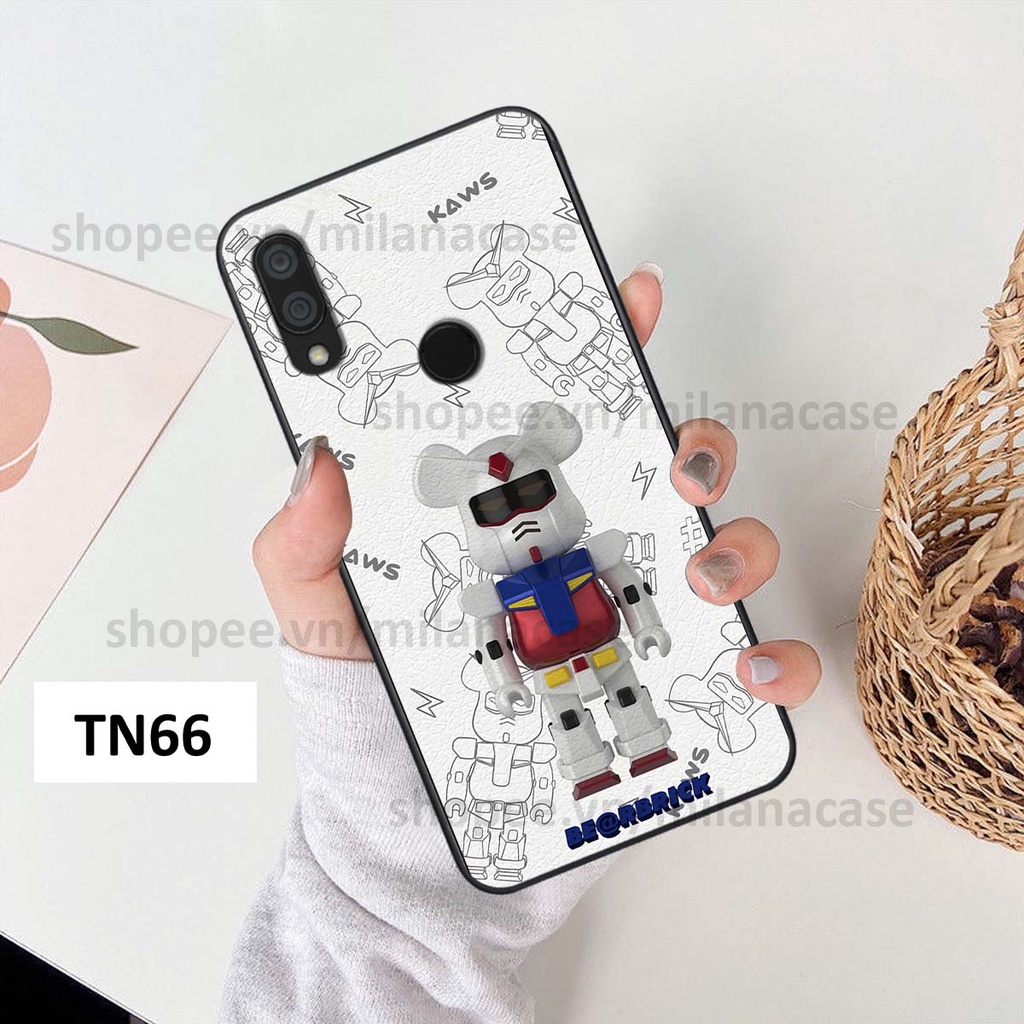 Ốp Xiaomi Redmi 7 gấu be@rBrick gấu Teddy Kaws siêu đẹp, phong cách, cá tính