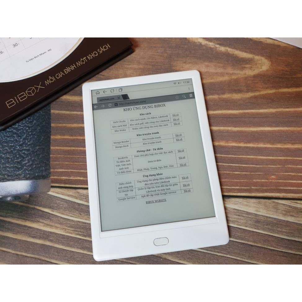 Máy đọc sách Likebook Muses tặng kho sách chuẩn 12.000 cuốn và kho sách PDF 5.000 cuốn cập nhật hàng ngày | BigBuy360 - bigbuy360.vn