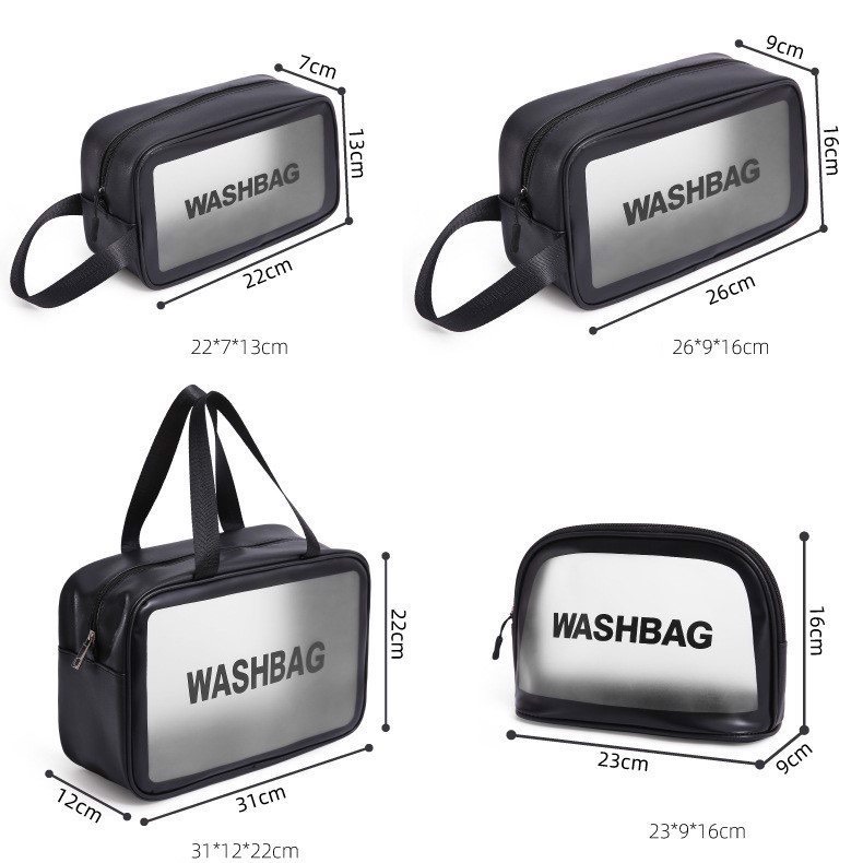 [HOT] Túi đựng mỹ phẩm du lịch trong suốt, túi đựng đồ trang điểm mini cao cấp cực xinh Washbag 88249 shop tiện ich 88