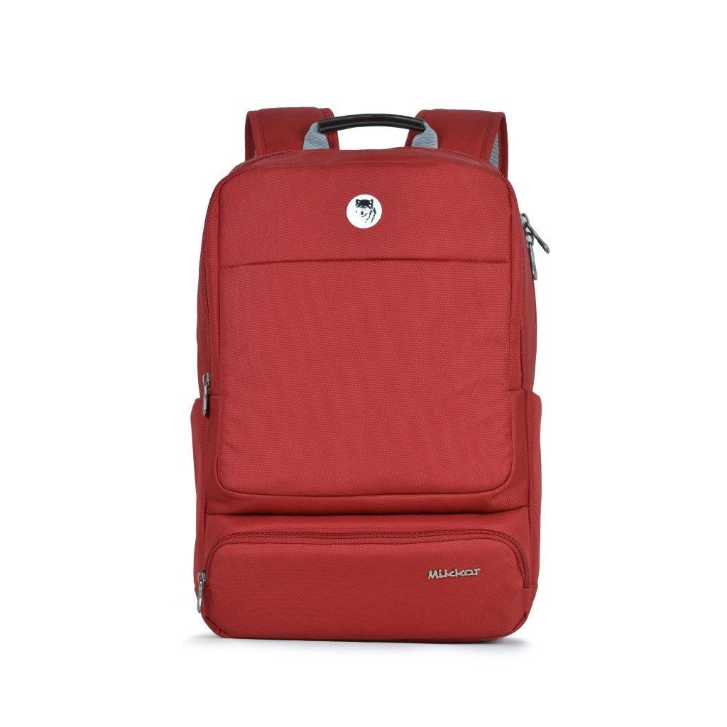 Balo laptop Mikkor Royce Delux New 2020 - Red