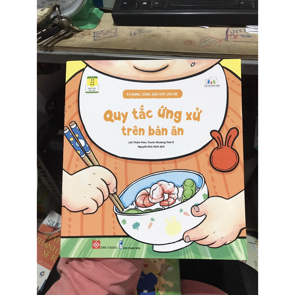 Sách Combo kĩ năng sống đầu đời cho bé ( đinh Tị )