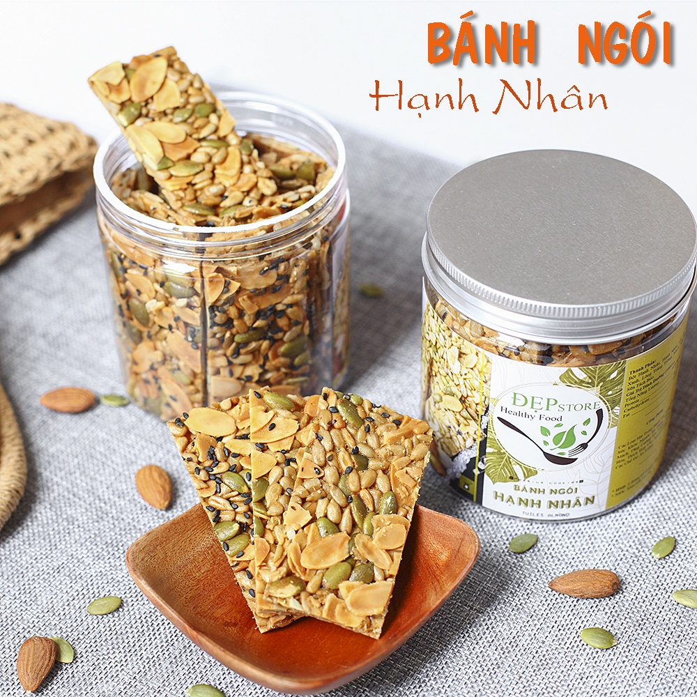 Bánh Ngói Hạnh Nhân Đẹp Store - Bánh Ăn Kiêng Giảm Cân Lành Mạnh