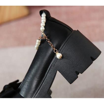 M & X ~  Giày Mary Jane Đế Dày Thiết Kế Mới 2022 Niche Cho Nữ