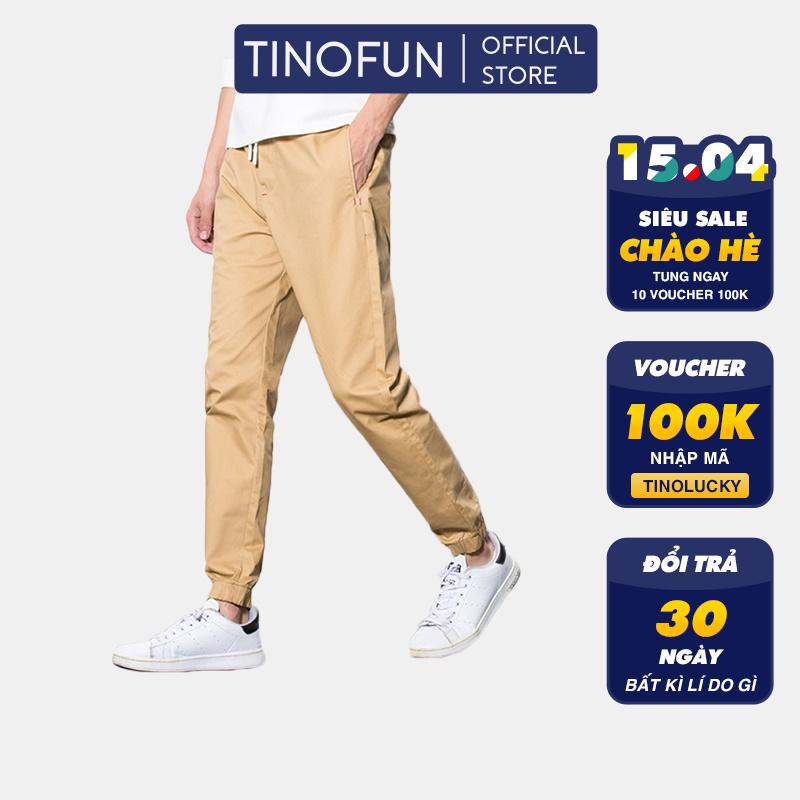 Quần jogger thể thao nam kaki mã TT54 kiểu bó ống Hàn Quốc chất vải đẹp ống dài