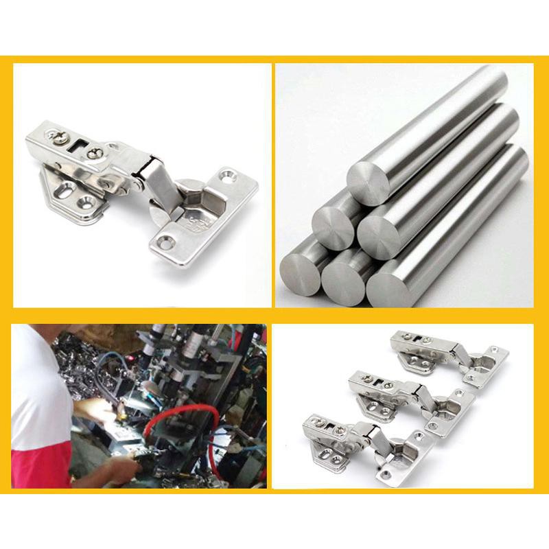 Bản lề inox có giảm chấn RICHTREE- model lucky eu