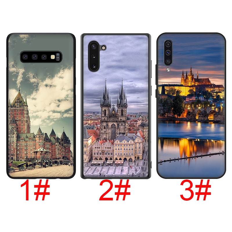 E146 Ville Prague Hotel Samsung A9 A8 A7 A6 J8 J4 J6 2018 A5 2017 Note 8 9 10 Lite Plus Soft Phone Case