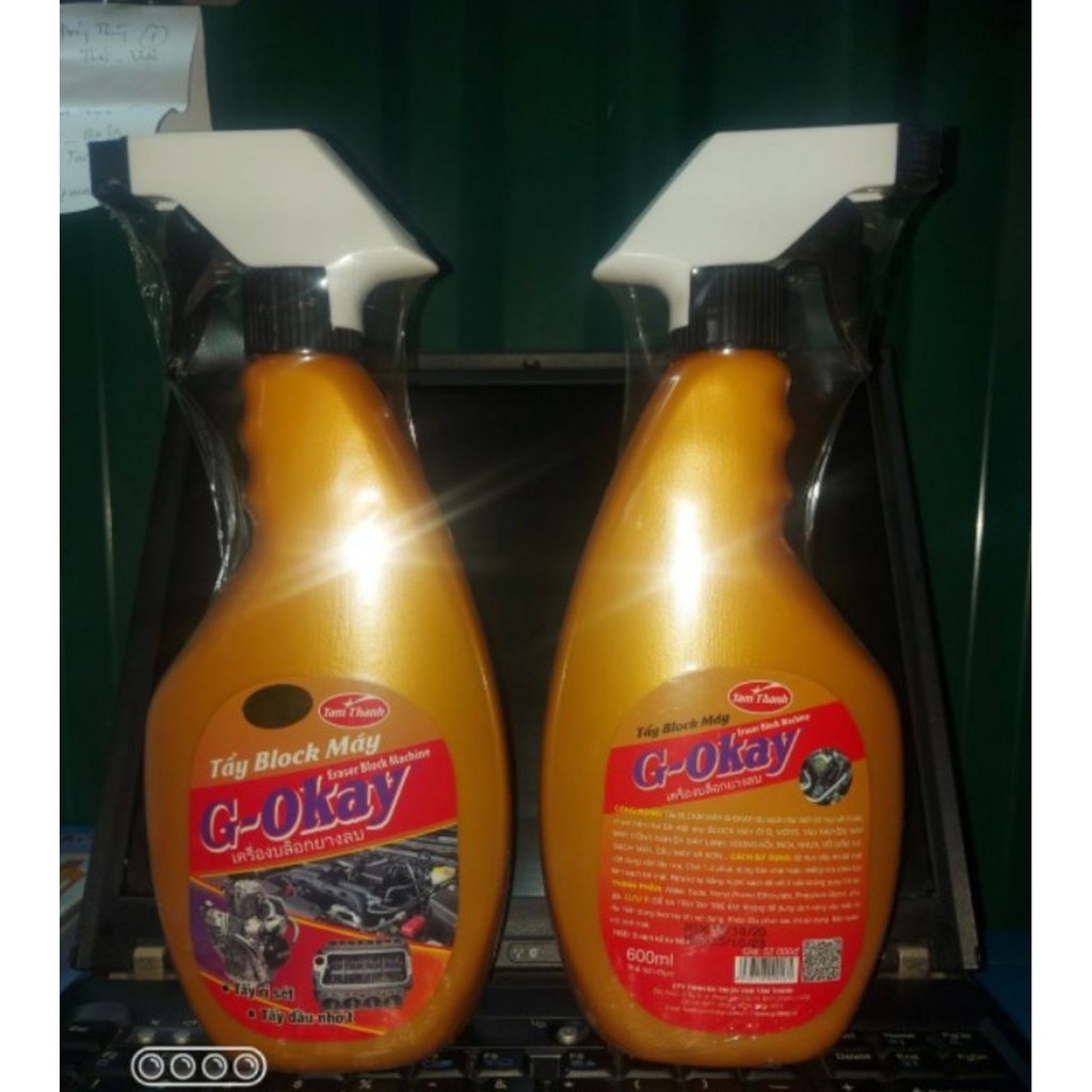 Tẩy Block Máy G-Okay 600ml