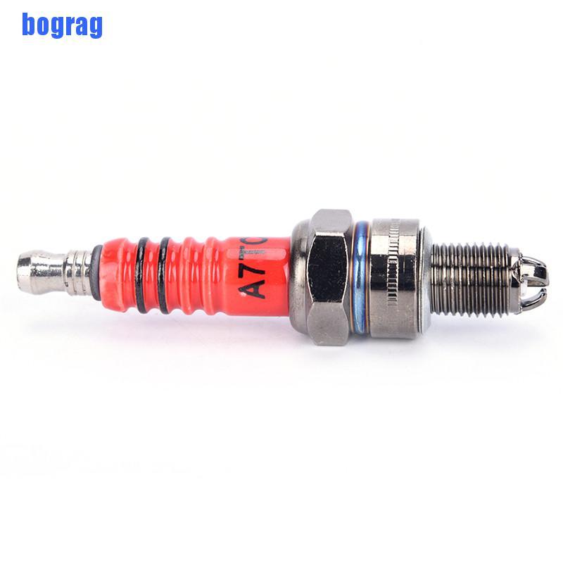 Bugi Đánh Lửa Cho Xe Tay Ga A7Tc A7Tjc 3 Điện Cực Gy6 50cc-125cc