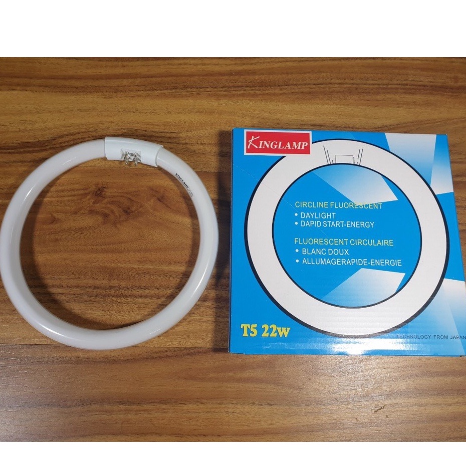 Bóng đèn vòng T5 huỳnh quang 22W Kinglamp ánh sáng Trắng