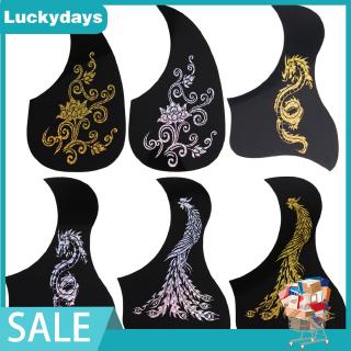 Miếng dán chống xước đàn guitar họa tiết rồng phượng hoàng xinh xắn