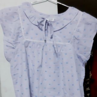 Áo mango siêu đẹp,cổ buộc nơ,bèo vai