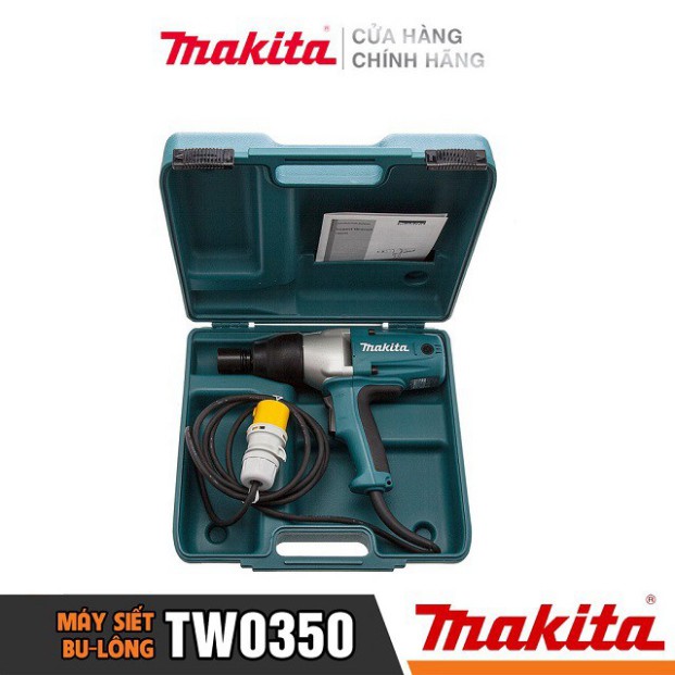 [Chính Hãng] Máy Siết Bu Lông Makita TW0350 (400W)