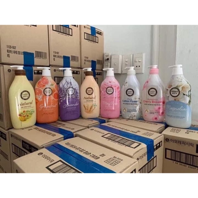 Sữa tắm Happy Bath Natural