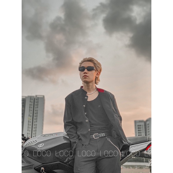 Áo vest Gakuran dáng Crop,đồng phục học sinh nhật bản,bá vương học đường,Genji,Kazeo,Murayama