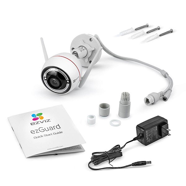 Camera 2M IP WIFI Ngoài Trời Thông Minh EZVIZ C3WN MÀU BAN ĐÊM 1080P FullHD [BẢO HÀNH 24 THÁNG]