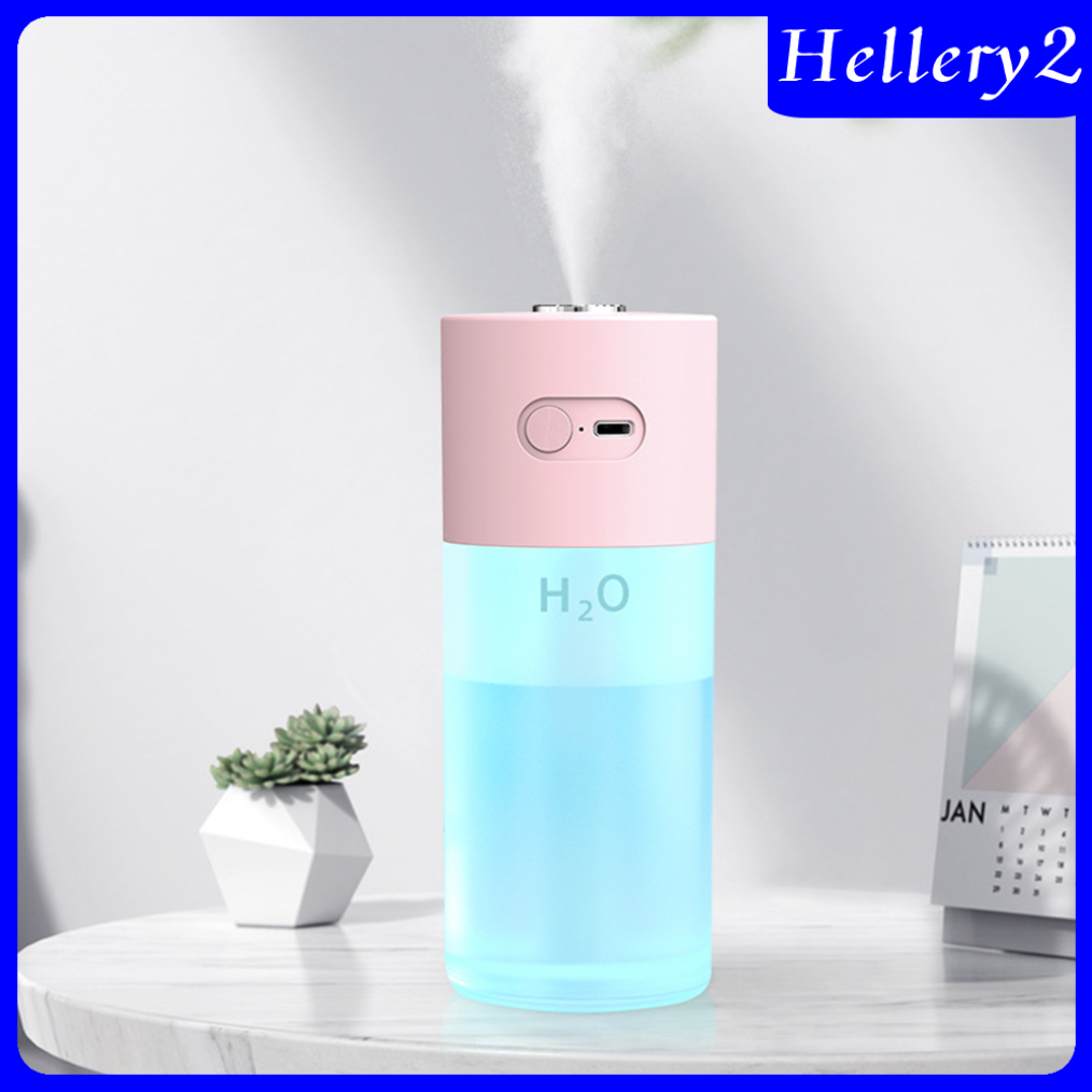 (Hàng Mới Về) Máy Phun Sương Làm Ẩm Không Khí Sạc Usb Chất Lượng Cao Helery2