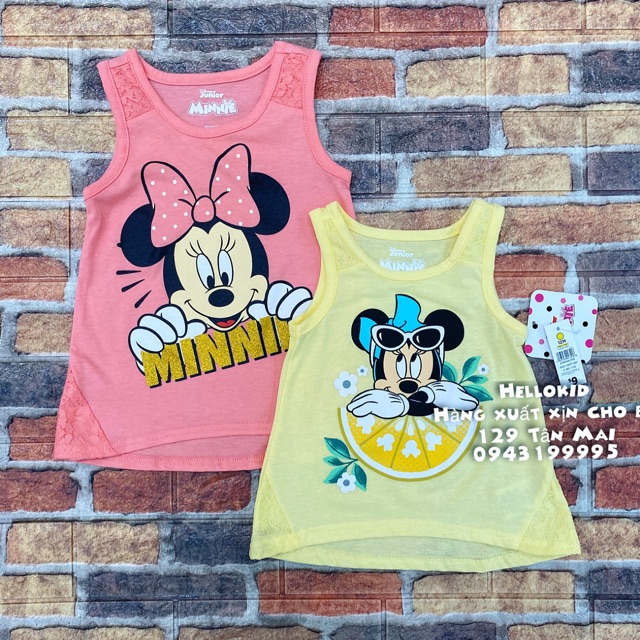 Áo thun 3 lỗ Minnie