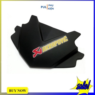 Mão ốp đầu Exciter 150 màu đen nhám logo ngẫu nhiên keo dán trực tiếp không khoét lỗ