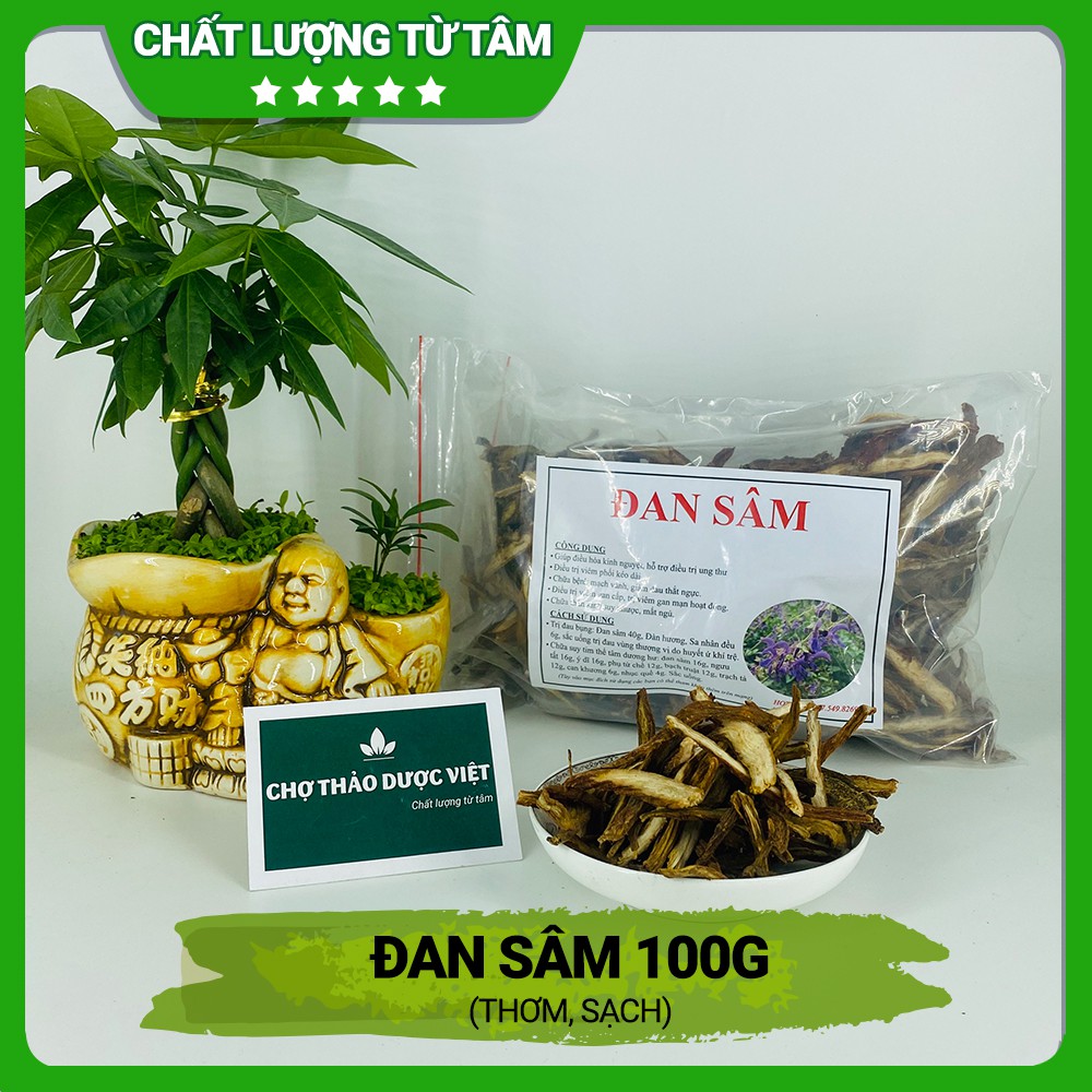 100g Đan sâm  - Chợ Thảo Dược Việt
