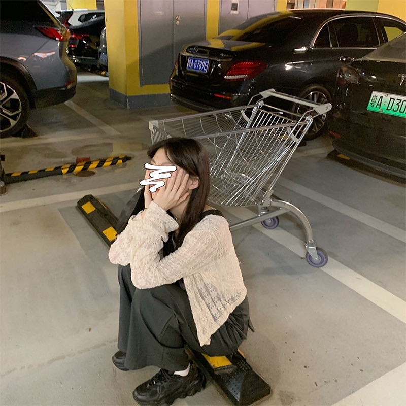 Áo Khoác Ren Mỏng khoác Ngoài Nhẹ Nhàng