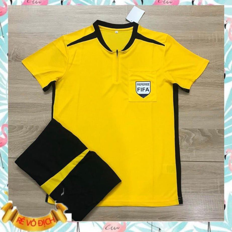 [Sales Sốc] Bộ quần áo bóng đá dành cho trọng tài 4 màu,bộ thể thao hàng thun thái cao cấp