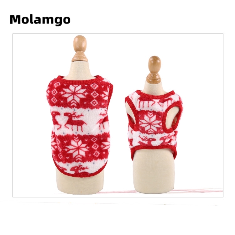 MOLAMGO  Áo Nhung Giữ Ấm Cho Thú Cưng