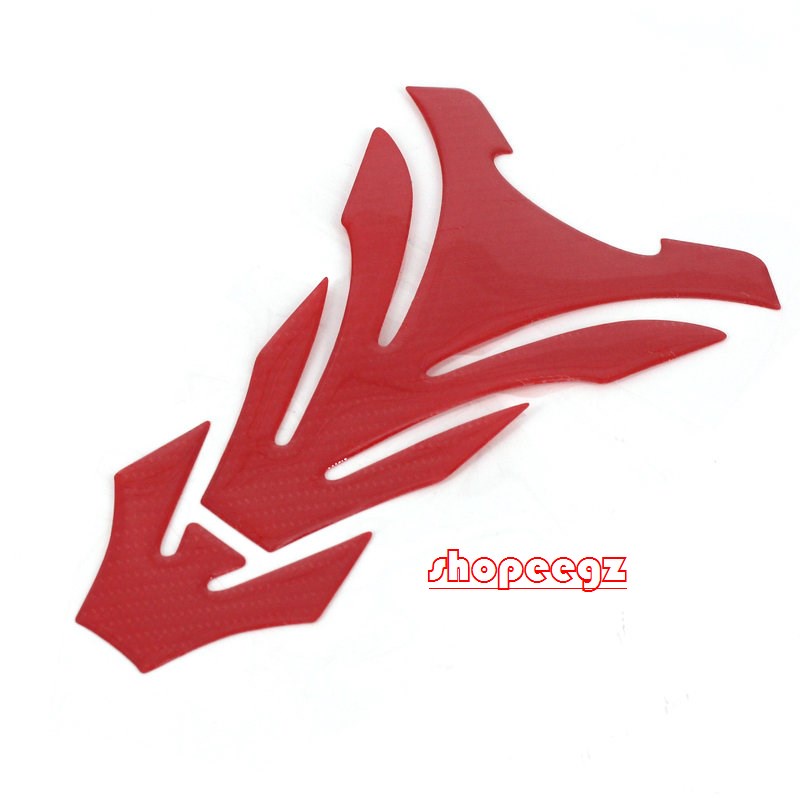 Miếng Dán Trang Trí Nắp Bình Xăng Hình Xương Cá Cho Xe honda cbr600rr cbr1000rr cb400 vtec cb1300