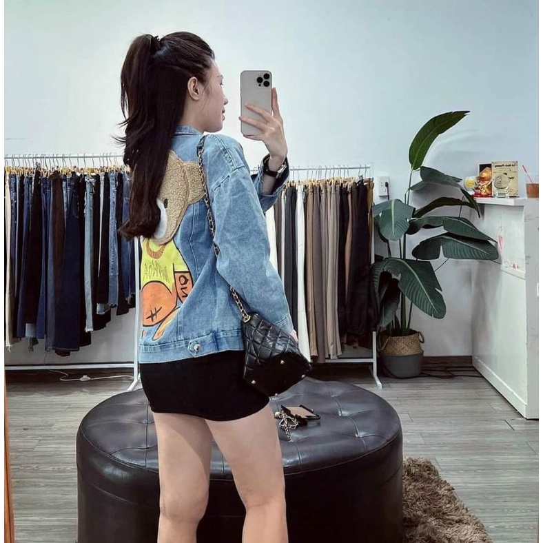 Áo khoác jean bigsize