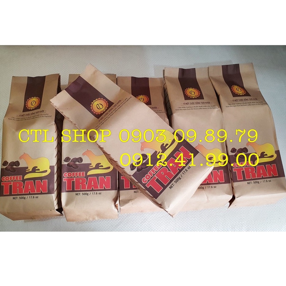 Cà Phê Chồn Tran ( Chồn Giấy ) Gói 500gr