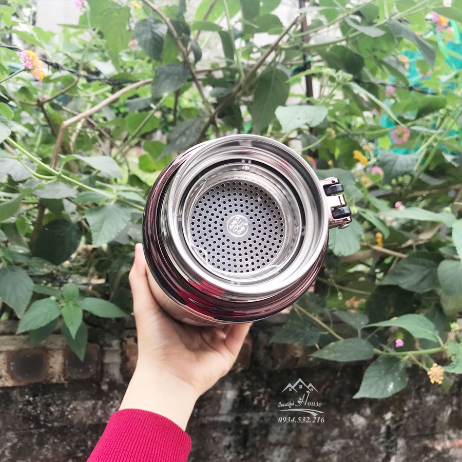 Bình Giữ Nhiệt Nóng Lạnh  Chất Liệu Inox Cao Cấp
