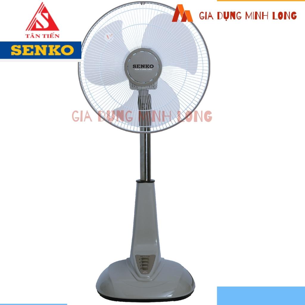 Quạt Lỡ SENKO LS1630 ống sắt -3 tốc độ, chỉnh chiều cao, bảo hành 24 tháng, ship hỏa tốc