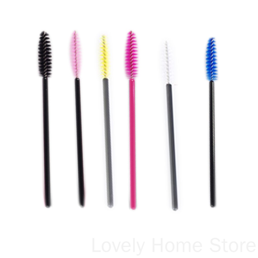 (Hàng Mới Về) Bộ 10 Cọ Chuốt Mascara Mini Chăm Sóc Tạo Kiểu Lông Mi